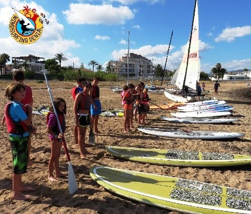 alquiler escuela windsurf paddle surf Catamarán kayak denia